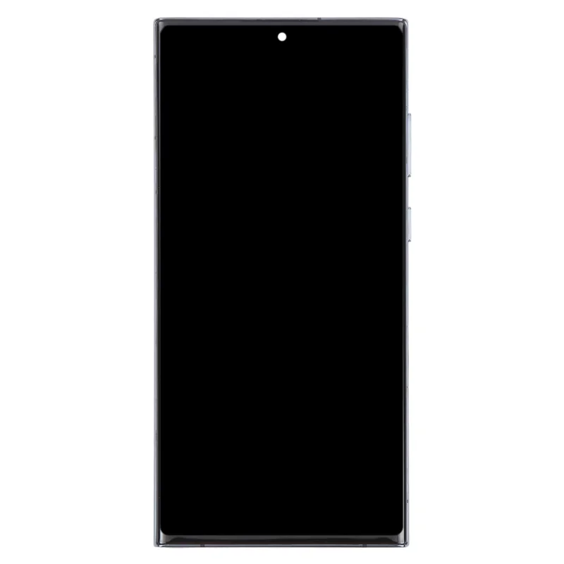 For Samsung Galaxy S22 Ultra 5G S908 Grade C LCD Screen and Digitizer Assembly + Frame Part (TFT) (Without Logo) - Green