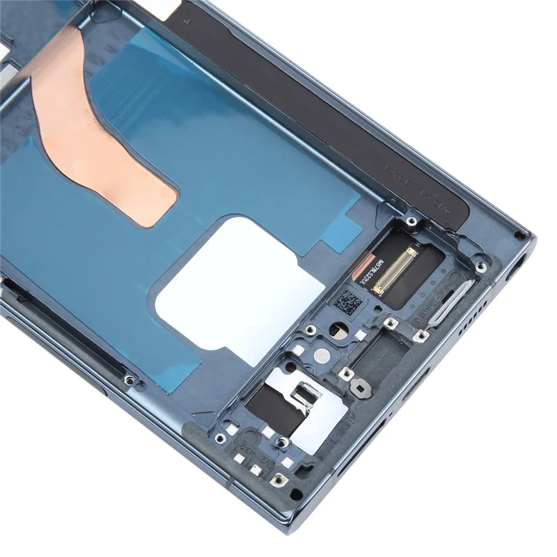 For Samsung Galaxy S22 Ultra 5G S908 Grade C LCD Screen and Digitizer Assembly + Frame Part (TFT) (Without Logo) - Green