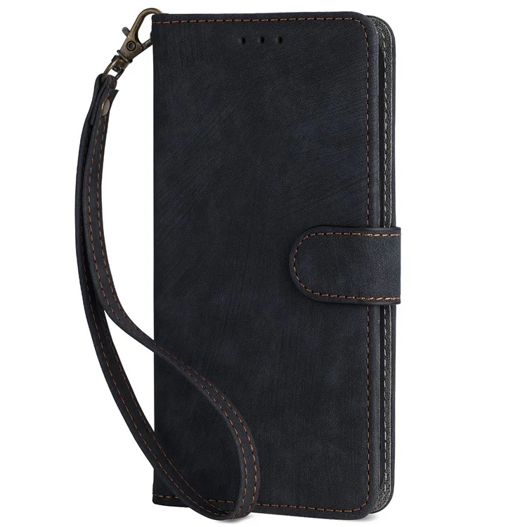 Pour Motorola Moto G Power (2025) / G Play (2025) 5G Étui Portefeuille Blocage RFID Cuir PU Support de Visualisation - Noir