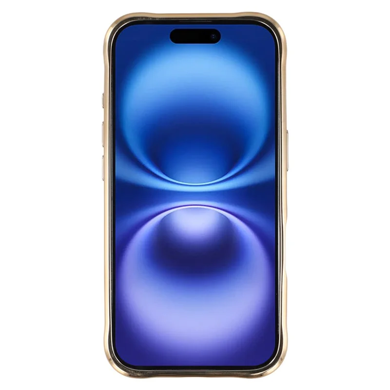 For iPhone 16 Electroplated Case 2.0mm Thick Acrylic TPU Hybrid Shockproof Phone Cover - Purple