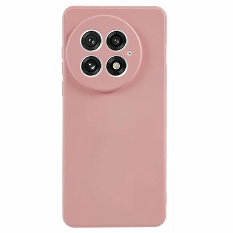 WANLONFENG RB3 Series For OnePlus 13 Case with 2Pcs Screen Film Precise Lens Hole Soft TPU Phone Back Cover - Pink