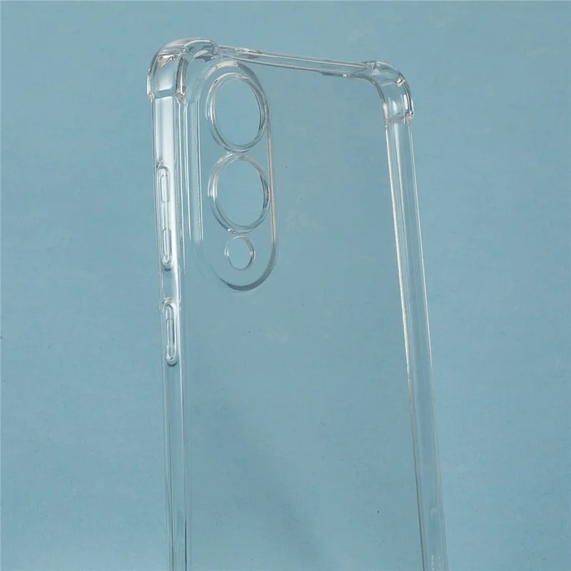 For Samsung Galaxy S25 Edge Case Reinforced Corner TPU Clear Phone Cover with Lanyard
