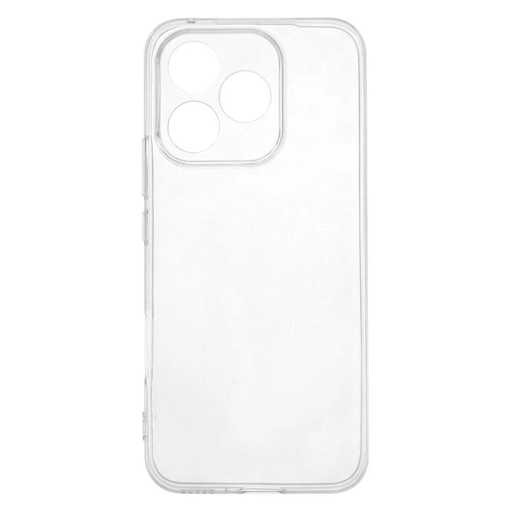 Funda Trasera For Honor 400 Lite Ultradelgada Flexible de TPU Transparente para Teléfono