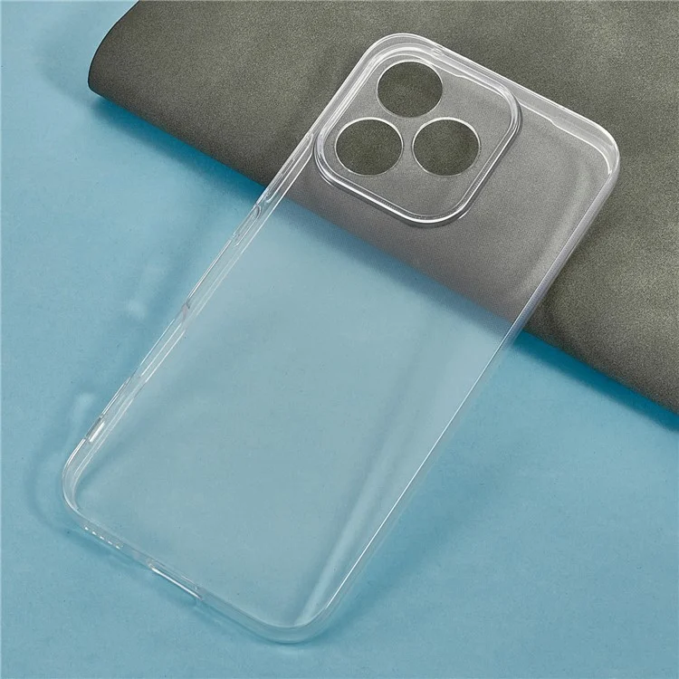 Funda Trasera For Honor 400 Lite Ultradelgada Flexible de TPU Transparente para Teléfono