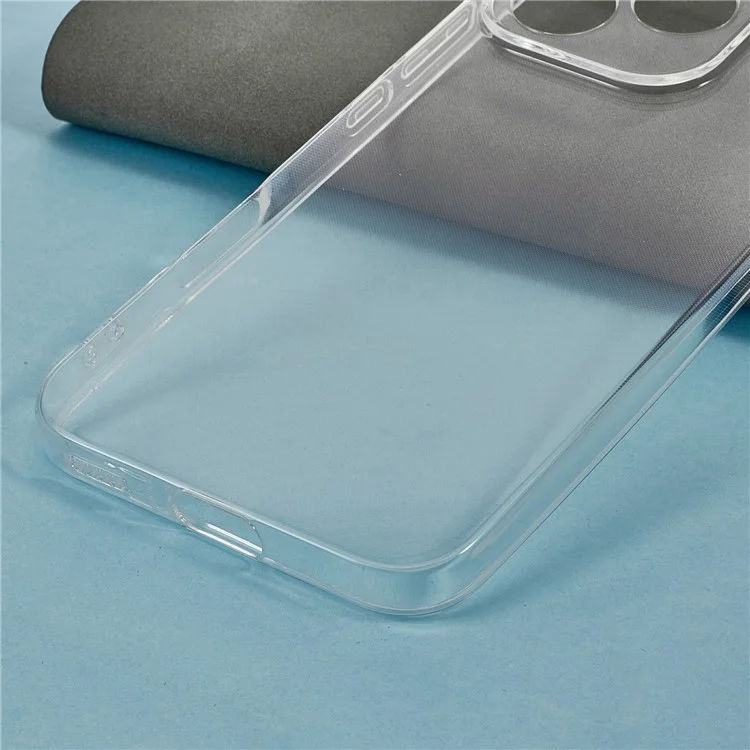 Funda Trasera For Honor 400 Lite Ultradelgada Flexible de TPU Transparente para Teléfono