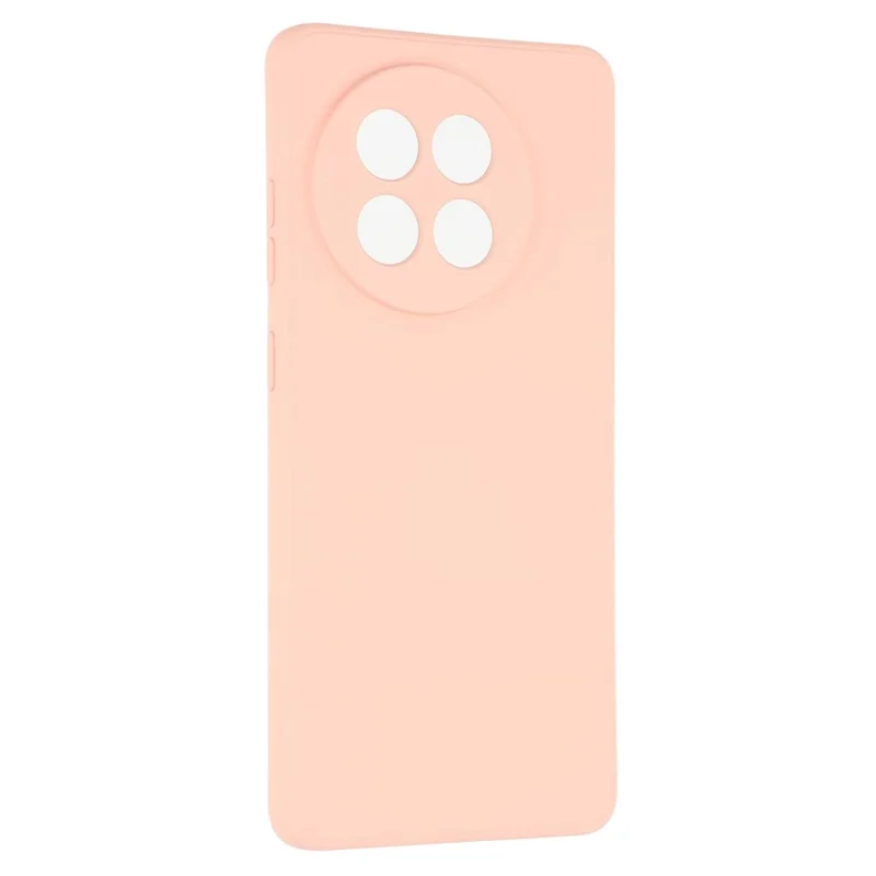 For OnePlus Ace 5 5G / Ace 5 Pro 5G Case TPU Back Soft Anti-Scratch Fiber Lining Phone Cover - Pink