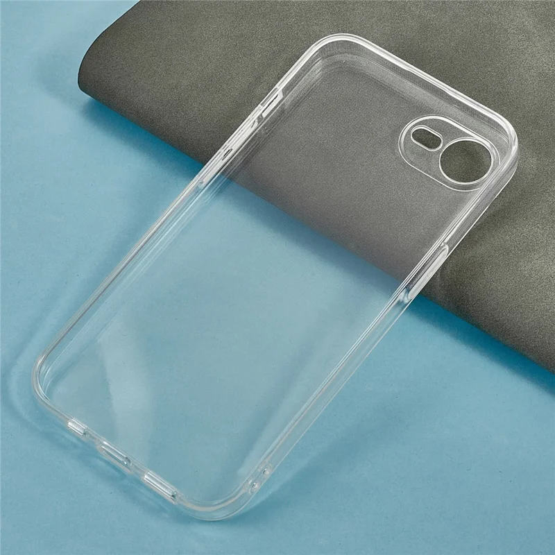 For iPhone 16e Case Watermark-Free 2.0mm Clear Phone TPU Cover
