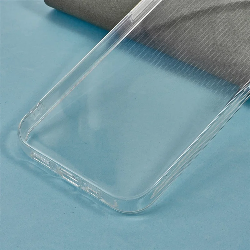 For iPhone 16e Case Watermark-Free 2.0mm Clear Phone TPU Cover