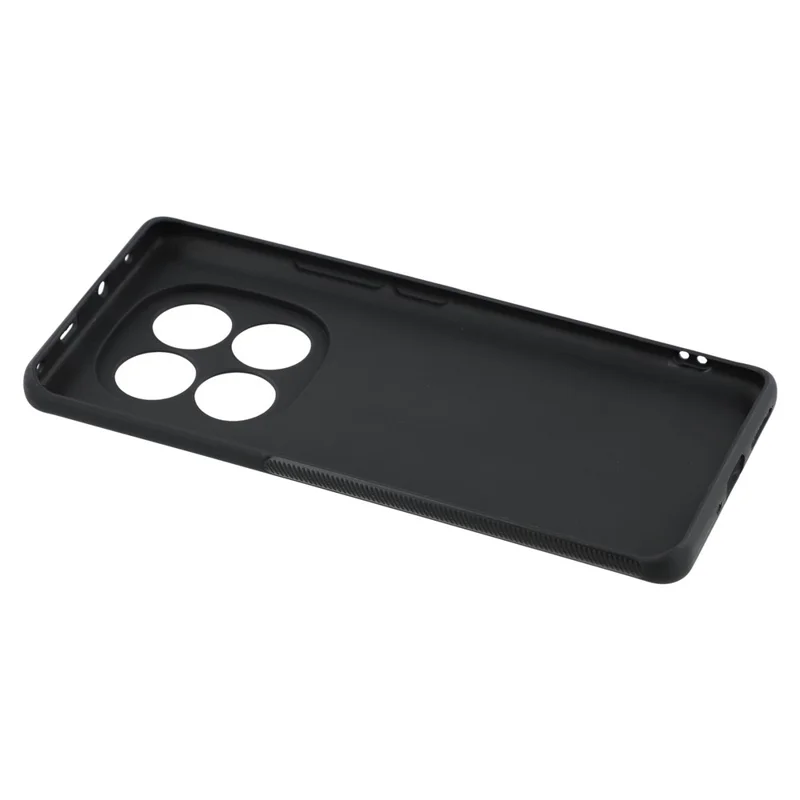 For Xiaomi Redmi Note 14 Pro+ 5G Etui, fleksibelt TPU, struktur af kulfiber, stødfast telefonbeskyttelse