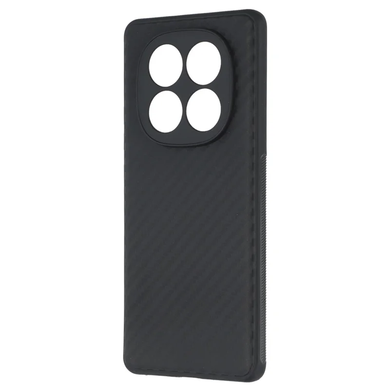 For Xiaomi Redmi Note 14 Pro 5G Case Flexible TPU Carbon Fiber Texture Shockproof Phone Cover