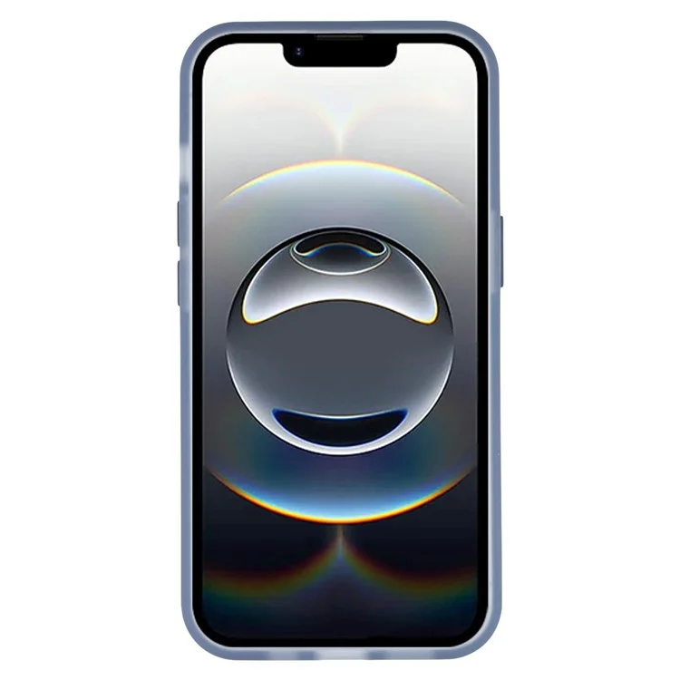Étui pour iPhone 16e Compatible avec MagSafe TPU Translucide Mat - Bleu Marine