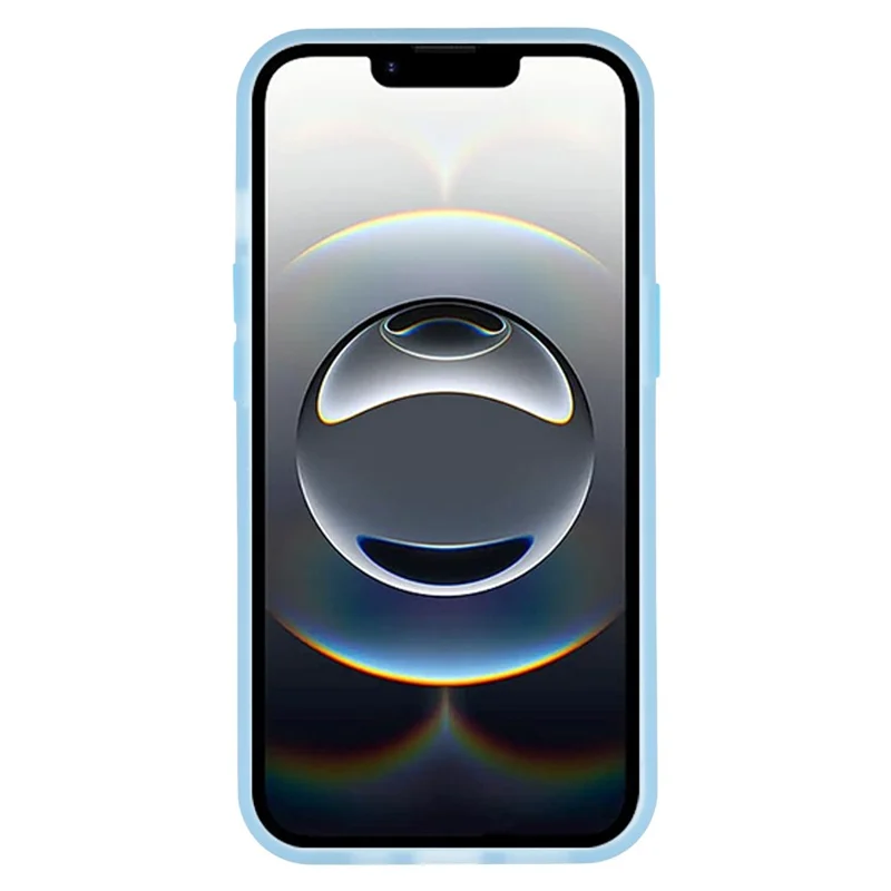 For iPhone 17e / 16e Case Compatible with MagSafe Translucent Matte TPU Phone Cover - Blue