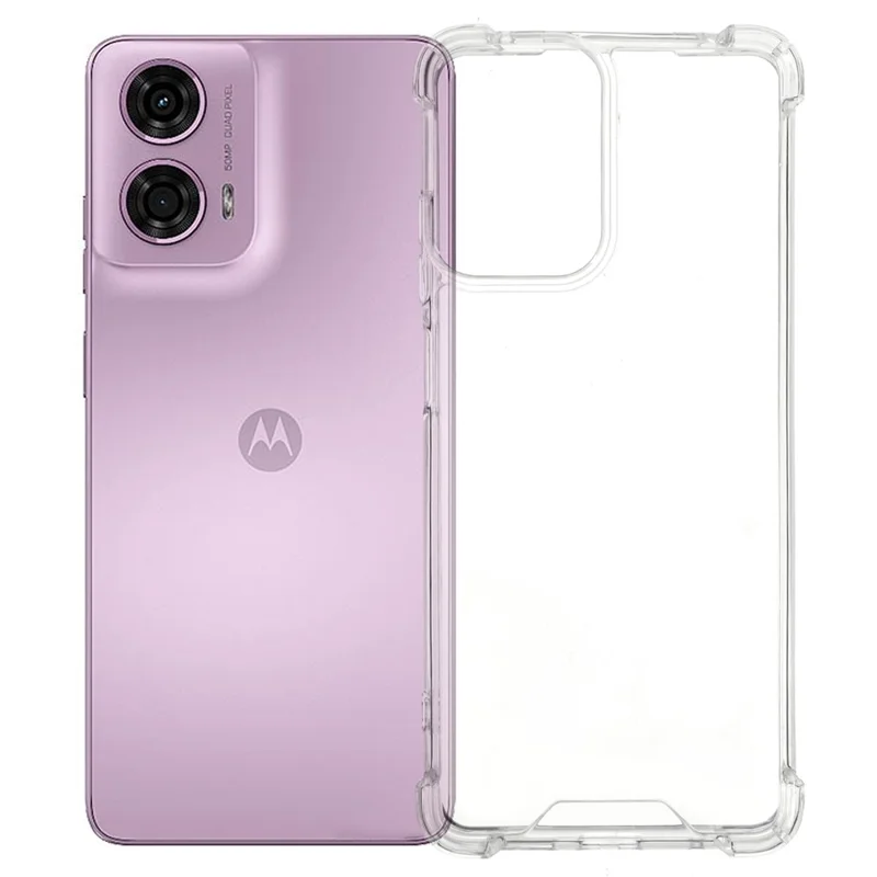 Acquisto all'ingrosso per Motorola Moto G24 4G / G04 4G Custodia Angoli rinforzati TPU + PC 1,0 mm Custodia per telefono antiurto