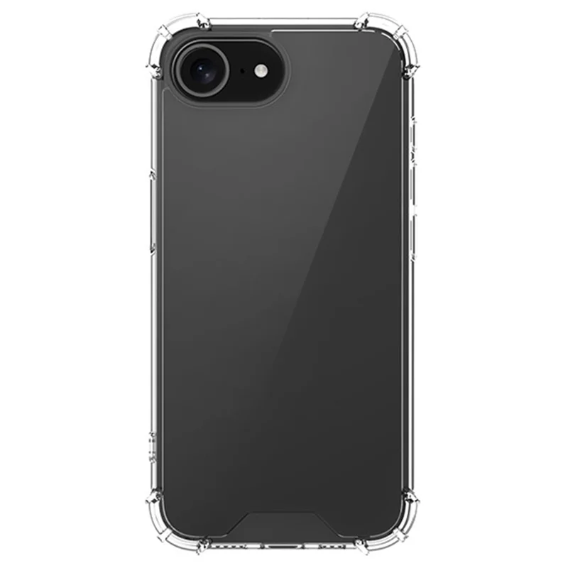 For iPhone 17e / 16e Case Reinforced Corners TPU Frame + Acrylic Back Phone Cover