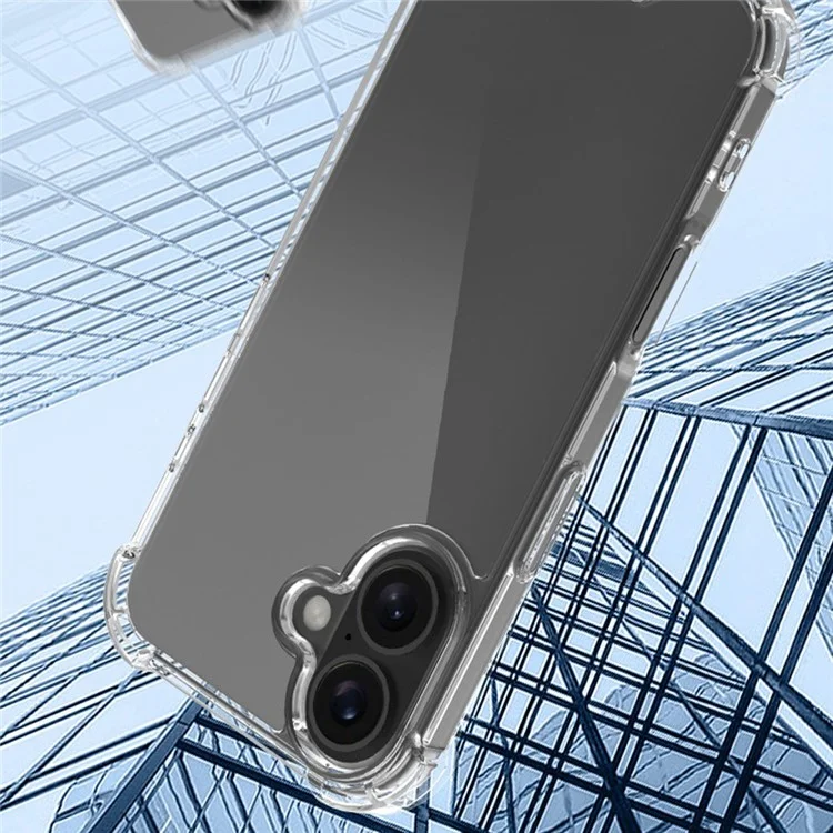 Coque pour iPhone 16 Plus TPU + Acrylique Antichoc Protection Téléphone 1,5 mm