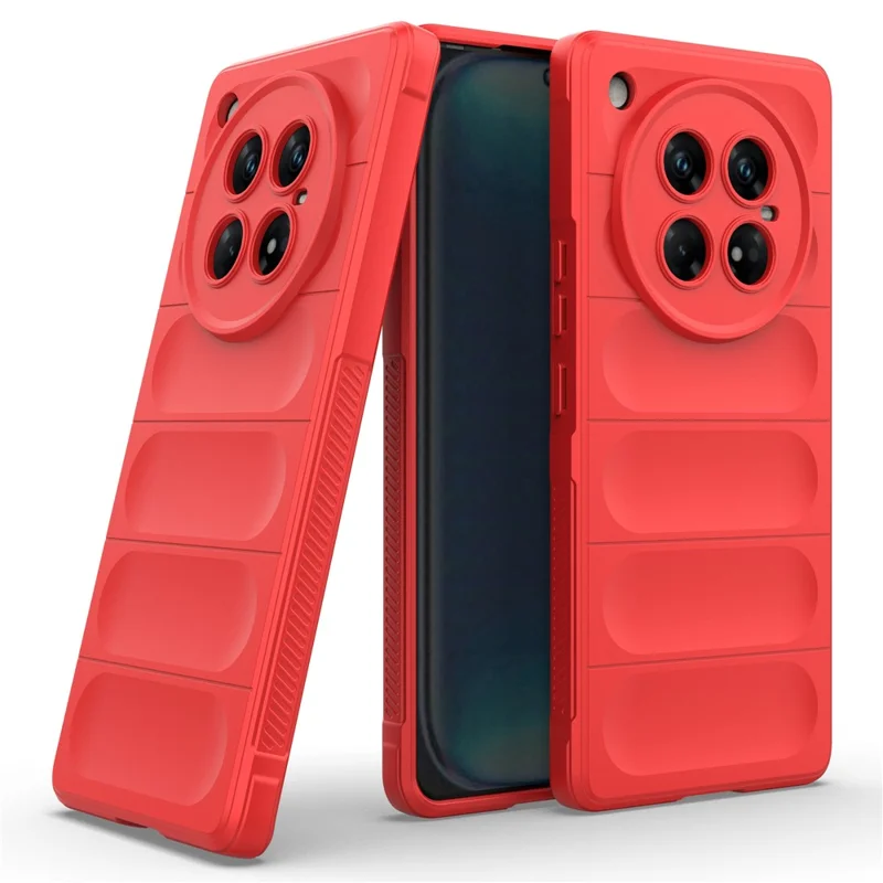 For Infinix Zero 40 5G Case Anti-Drop Soft TPU Rugged Phone Back Cover - Red