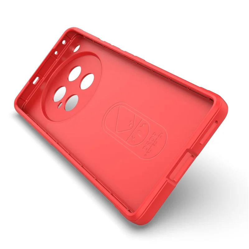 For Infinix Zero 40 5G Case Anti-Drop Soft TPU Rugged Phone Back Cover - Red