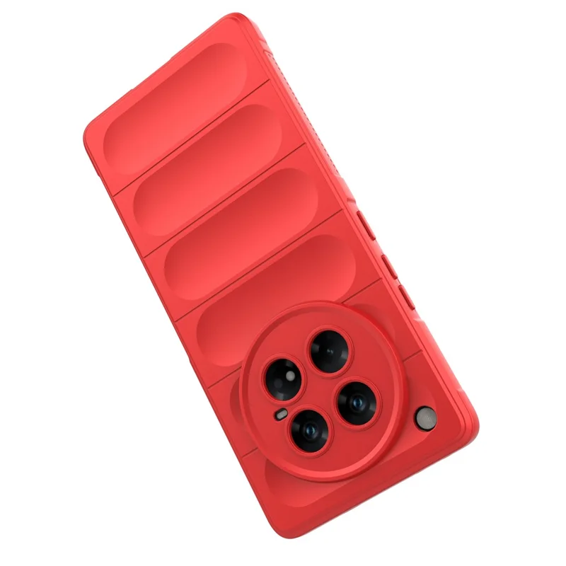 For Infinix Zero 40 5G Case Anti-Drop Soft TPU Rugged Phone Back Cover - Red