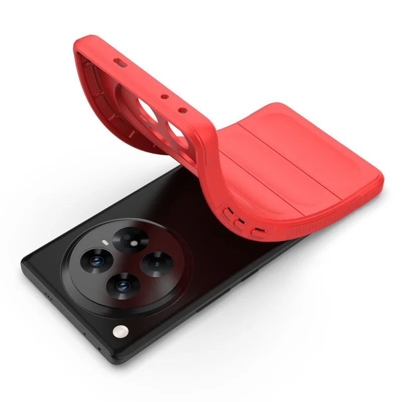 For Infinix Zero 40 5G Case Anti-Drop Soft TPU Rugged Phone Back Cover - Red