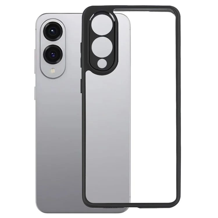 For Samsung Galaxy S25 Edge Case Shockproof PC + TPU Clear Back Phone Cover