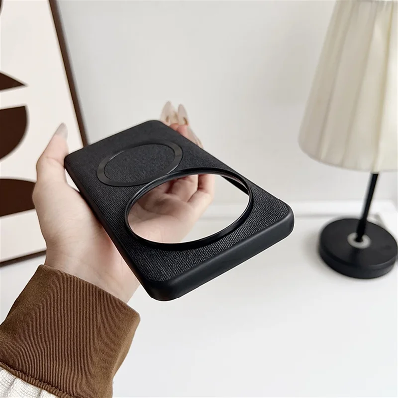 For Xiaomi 15 Ultra Magnetic Case Drop-Proof TPU + Cloth Back Phone Cover - Grey