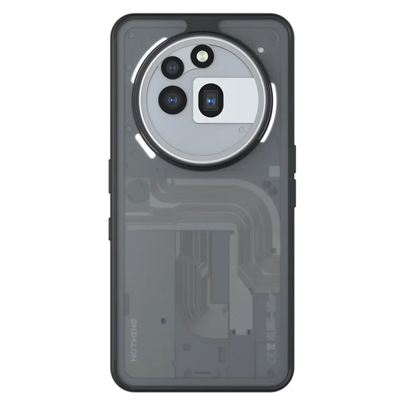 Capa para Nothing Phone (3a) Pro à Prova de Quedas - TPU + PC Fosca para Smartphone