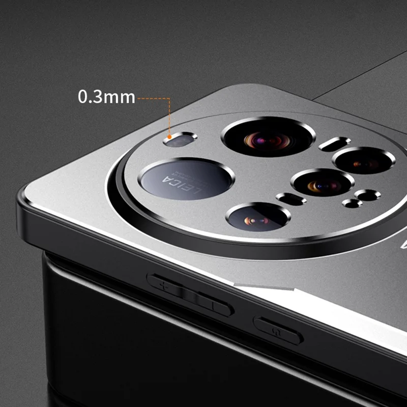 For Xiaomi 15 Ultra Phone Case Aluminium Alloy TPU PC Back Cover - Silver