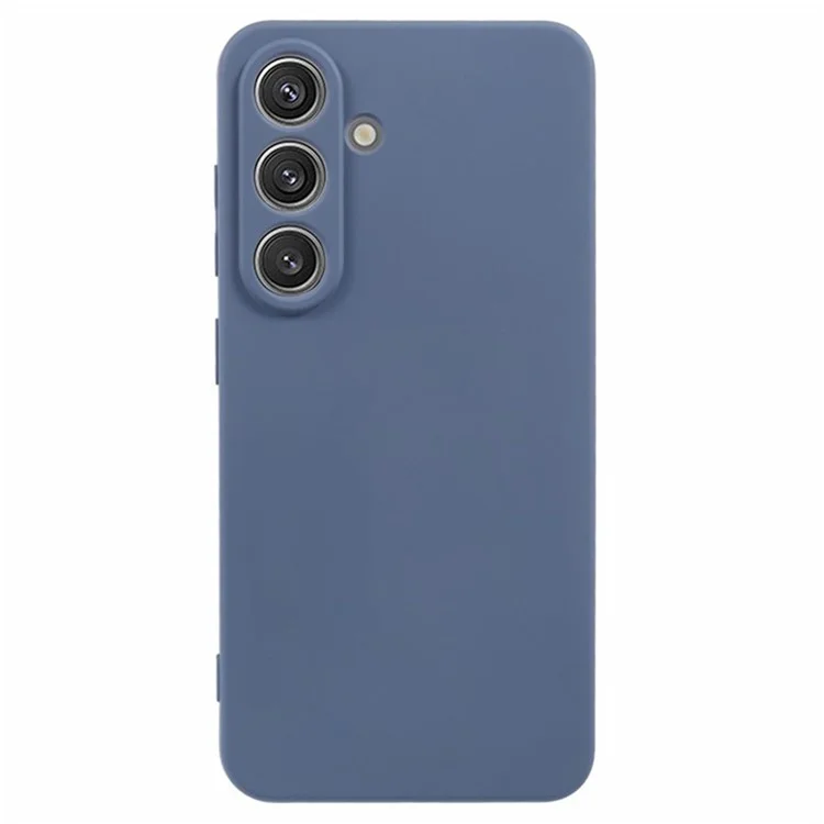 WANLONFENG RB3 Serie Handyhülle für Samsung Galaxy S25+ mit 2 Displayschutzfolien, präziser Linsenöffnung, weichem TPU Rückcover - Lavendelgrau