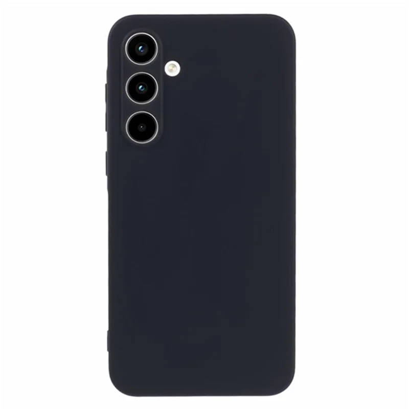 WANLONFENG RB3 Serie per Samsung Galaxy A15 4G / 5G Cover con 2 Pellicole Protettive per Schermo, Foro Preciso per Obiettivo, Cover Posteriore Morbida in TPU - Nero