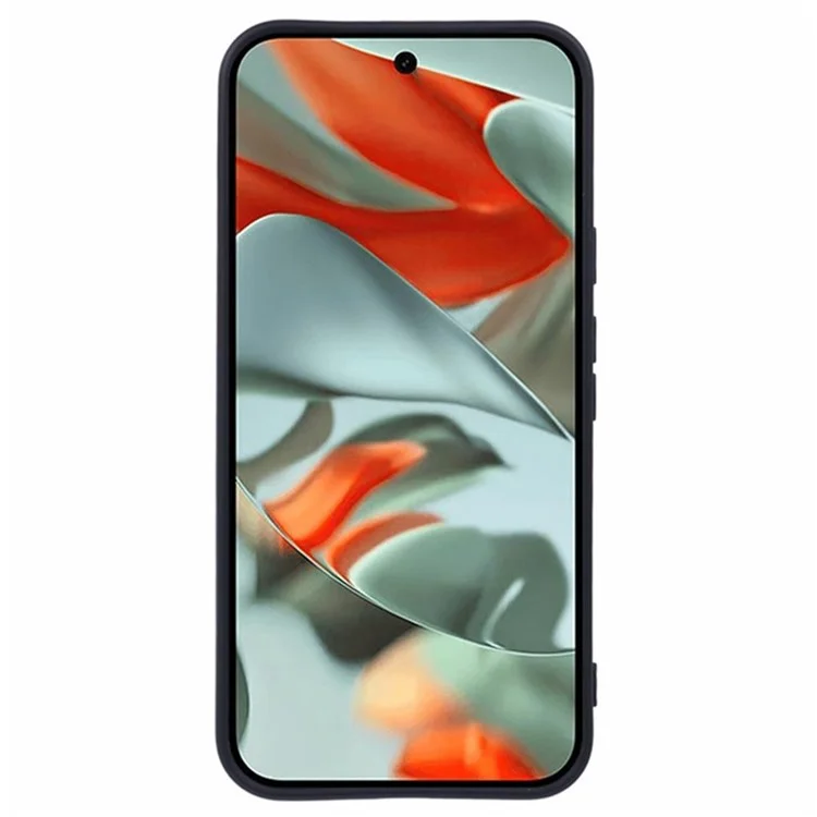 WANLONFENG RB3 Series For Google Pixel 9 Pro XL Case with 2Pcs Screen Film Precise Lens Hole Soft TPU Phone Back Cover - Black