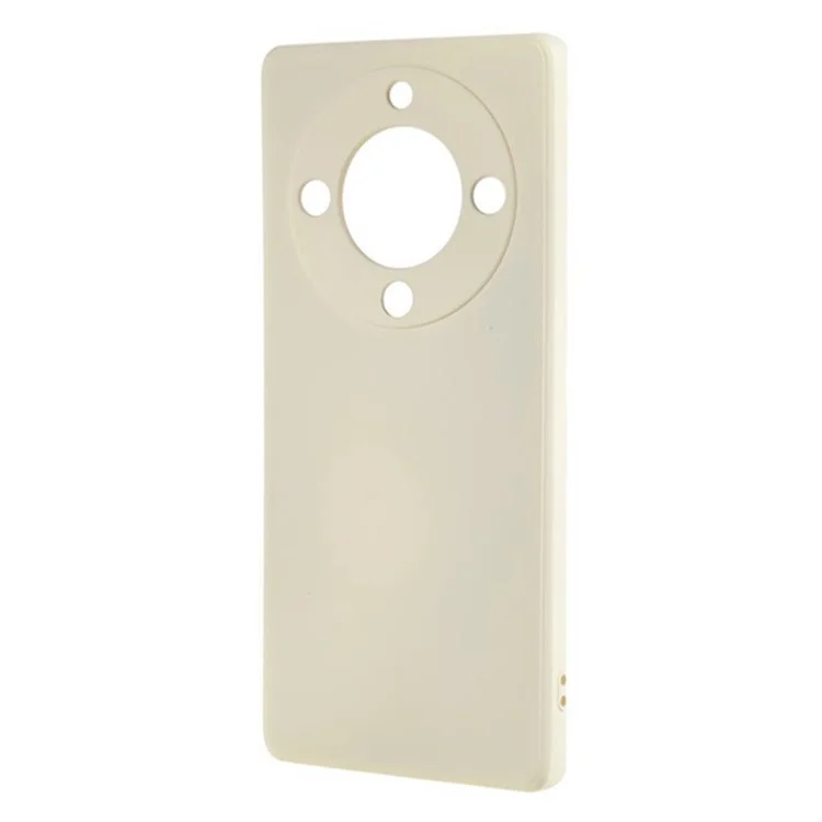 Funda WANLONFENG RB3 Serie para Honor X9b 5G / Magic6 Lite 5G con 2 Láminas Protectoras de Pantalla, Orificio Preciso para Lente, Carcasa Trasera de Teléfono de TPU Suave - Blanco