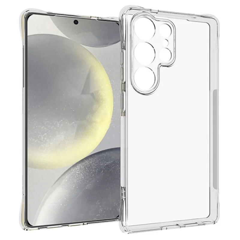 WANLONFENG WL2 Series for Samsung Galaxy S25 Ultra Case 2.0mm TPU Phone Cover with 2Pcs Tempered Glass Films