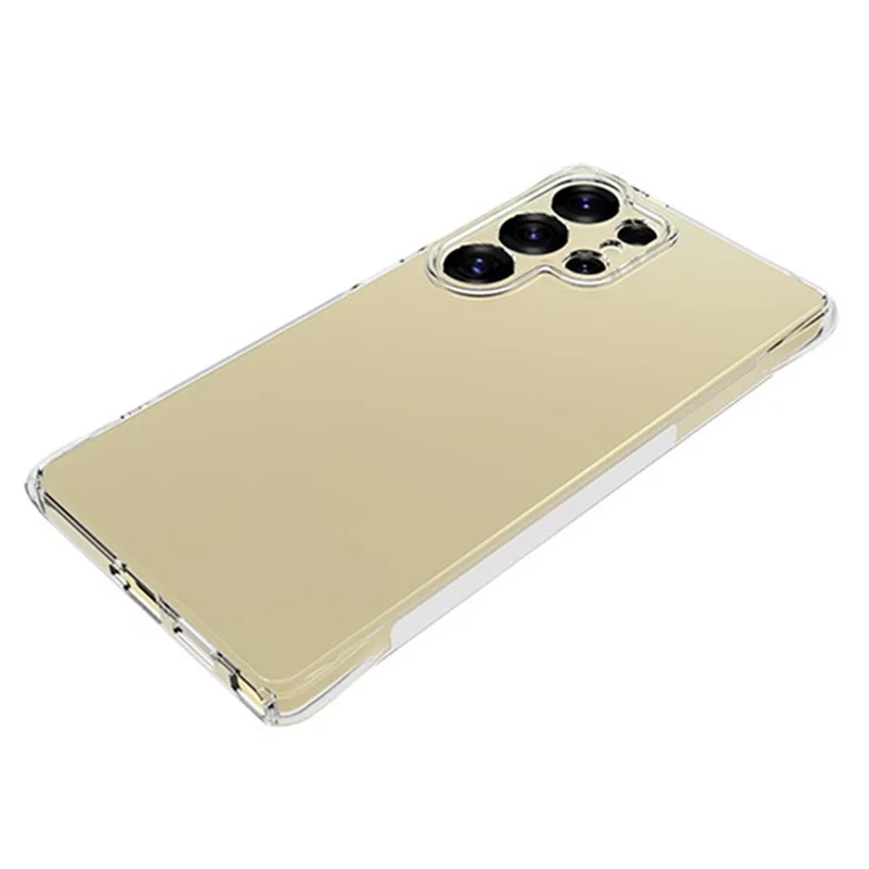 WANLONFENG WL2 Series for Samsung Galaxy S25 Ultra Case 2.0mm TPU Phone Cover with 2Pcs Tempered Glass Films