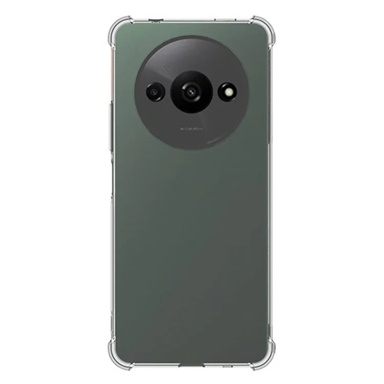 WANLONFENG WL2 Series for Xiaomi Redmi A3 4G Case 2.0mm TPU Phone Cover with 2Pcs Tempered Glass Films