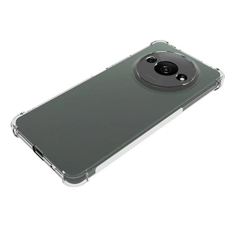 WANLONFENG WL2 Series for Xiaomi Redmi A3 4G Case 2.0mm TPU Phone Cover with 2Pcs Tempered Glass Films