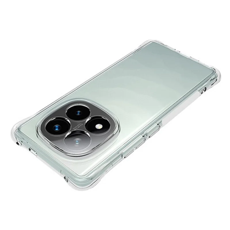 WANLONFENG WL2 Series for Xiaomi Redmi Note 14 Pro+ 5G Case 2.0mm TPU Phone Cover with 2Pcs Tempered Glass Films