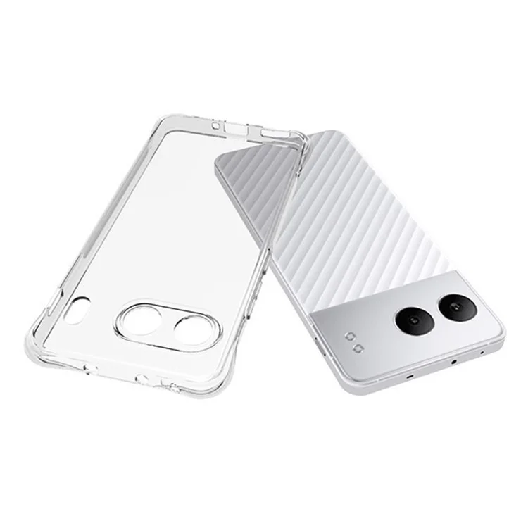 Чехол WANLONFENG WL2 для OnePlus Nord 4, TPU, толщиной 2,0 мм, с 2 защитными стеклами