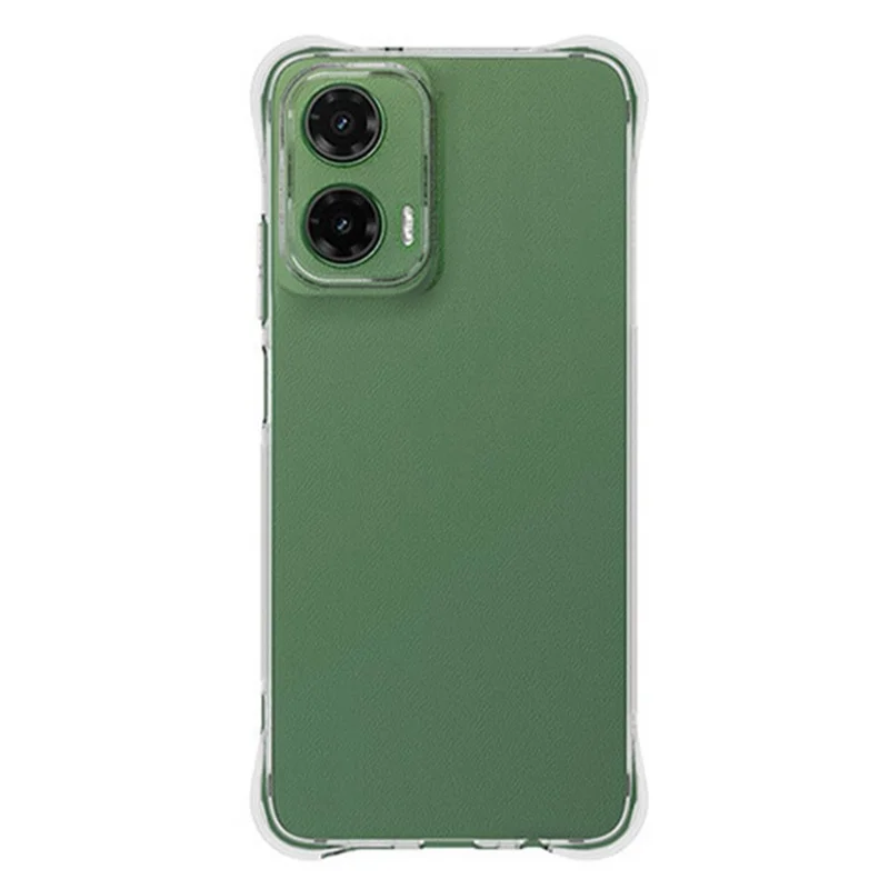 WANLONFENG WL2 Series for Motorola Moto G35 5G Case 2.0mm TPU Phone Cover with 2Pcs Tempered Glass Films