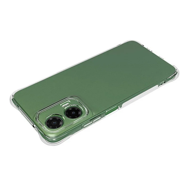 WANLONFENG WL2 Series for Motorola Moto G35 5G Case 2.0mm TPU Phone Cover with 2Pcs Tempered Glass Films