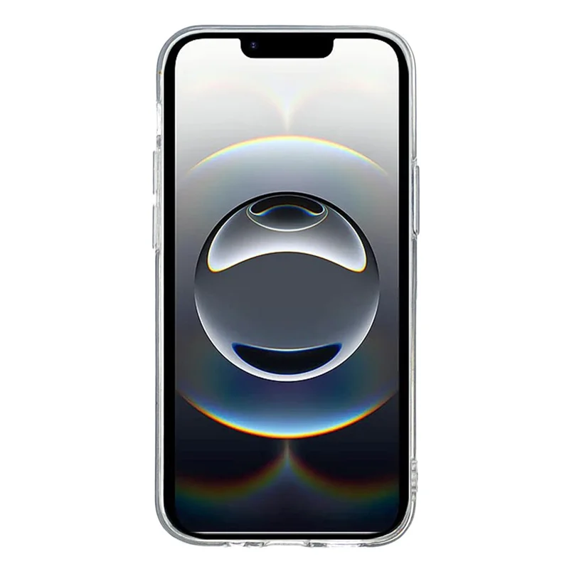 للهاتف iPhone 16e غطاء خلفي ناعم من مادة TPU مزينة بنمط - فراشة