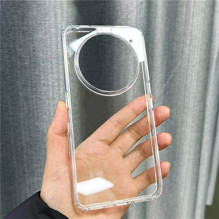 Funda para Nada Phone (3a) Pro 1.5mm Antihuellas PC + TPU Carcasa Trasera Transparente Antichoque