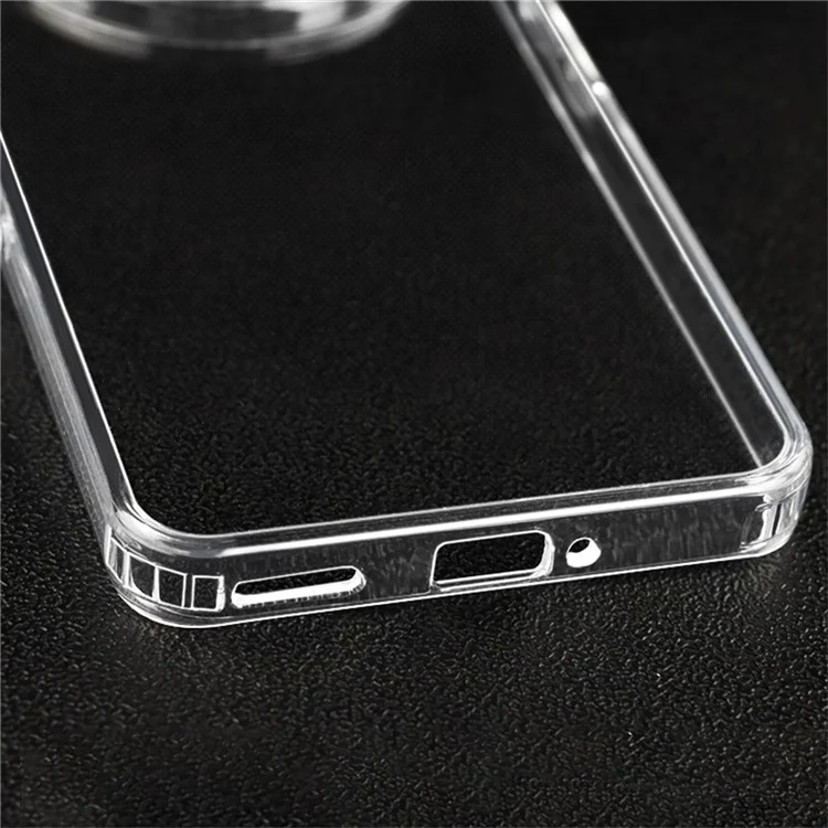 Funda para Nada Phone (3a) Pro 1.5mm Antihuellas PC + TPU Carcasa Trasera Transparente Antichoque