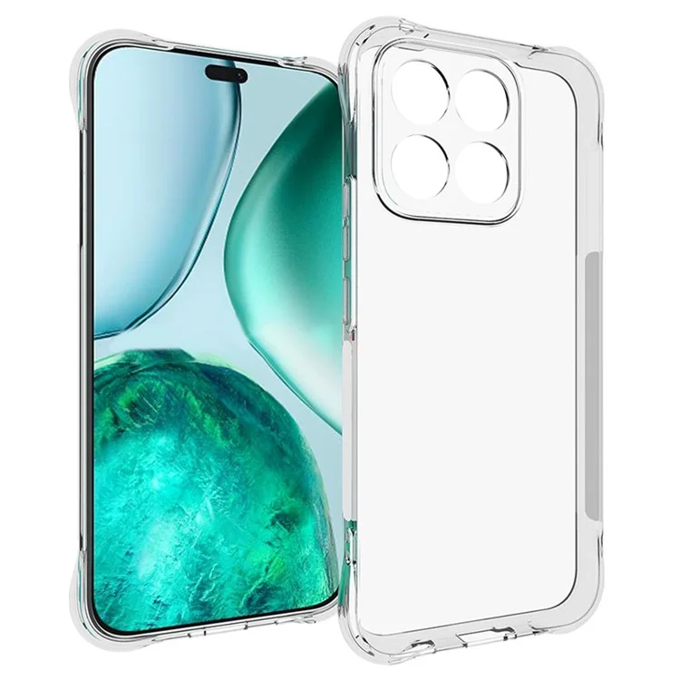 Чехол для телефона For Honor X8c 4G TPU, нескользящий, прозрачный чехол для мобильного телефона