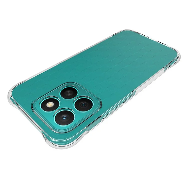 Чехол для телефона For Honor X8c 4G TPU, нескользящий, прозрачный чехол для мобильного телефона