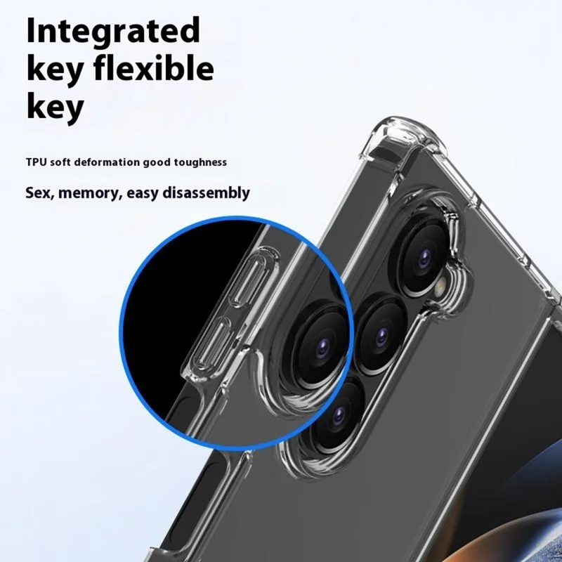 Bulk Purchasing For Samsung Galaxy Z Fold5 5G Case Reinforced Corners TPU + PC 1.5mm Shockproof Phone Cover