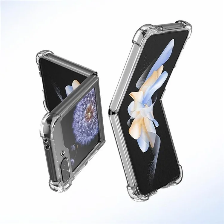 Compra a granel para funda de Samsung Galaxy Z Flip6 5G con esquinas reforzadas TPU + PC de 1,5 mm, anticaídas