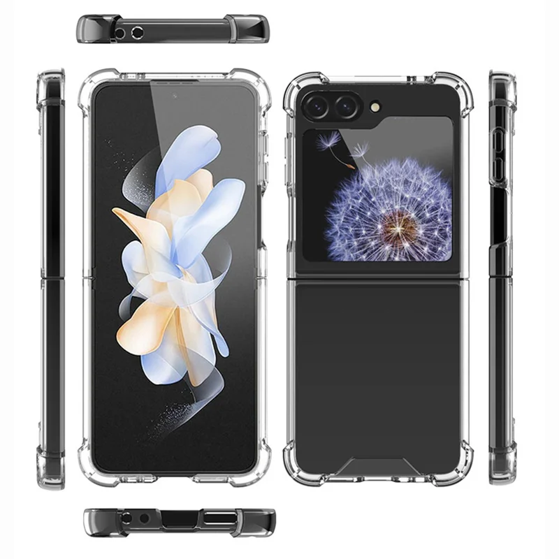 Bulk Purchasing For Samsung Galaxy Z Flip5 5G Case Reinforced Corners TPU + PC 1.5mm Shockproof Phone Cover