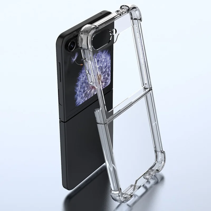 Bulk Purchasing For Samsung Galaxy Z Flip5 5G Case Reinforced Corners TPU + PC 1.5mm Shockproof Phone Cover