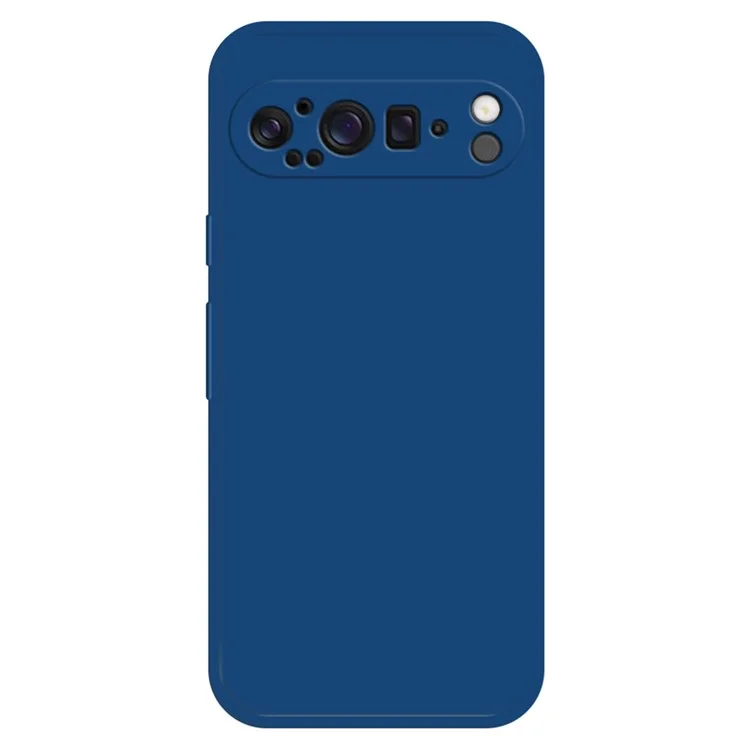 Cover per Google Pixel 9 Pro XL in TPU con Protezione Bordi Dritti - Zaffiro