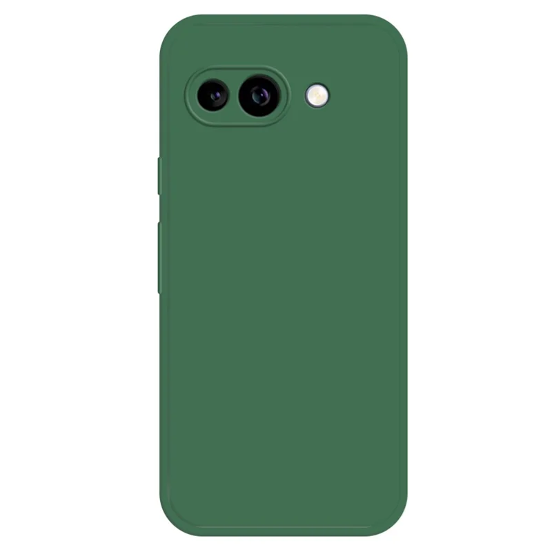 For Google Pixel 9a TPU Case Straight Edge Protection Phone Cover - Midnight Green